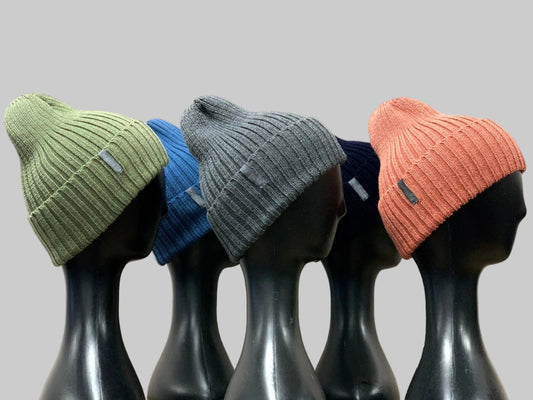 Merino wool beanies for spring and autumn