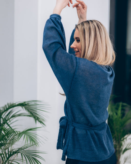 Luxury handmade short cardigan for women