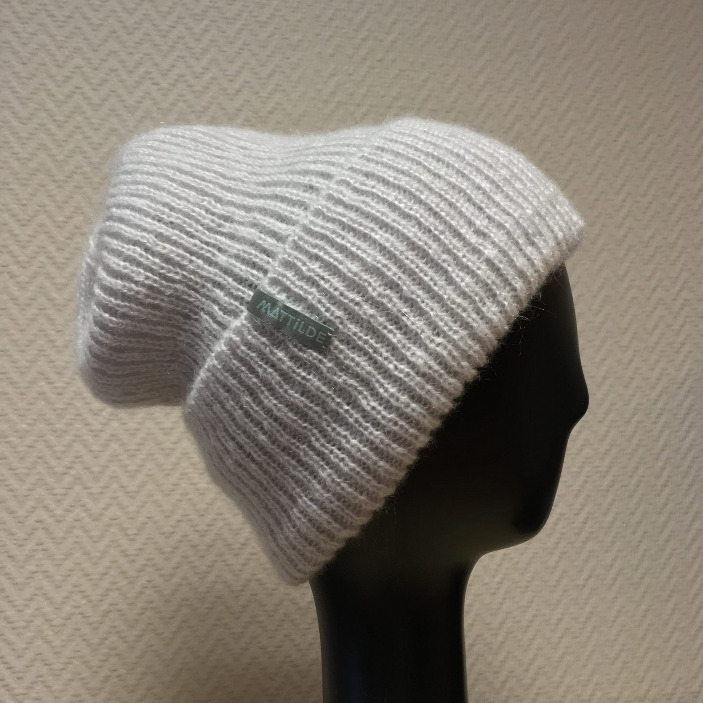 Soft warm kid mohair & silk beanie for women