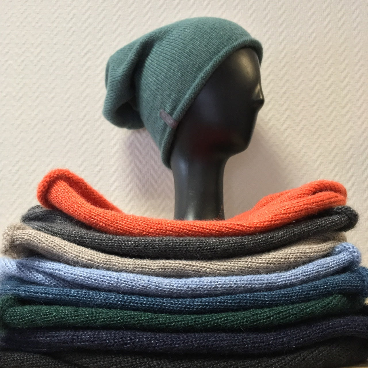 Kid Mohair & Silk Double-Strand Basic Beanie