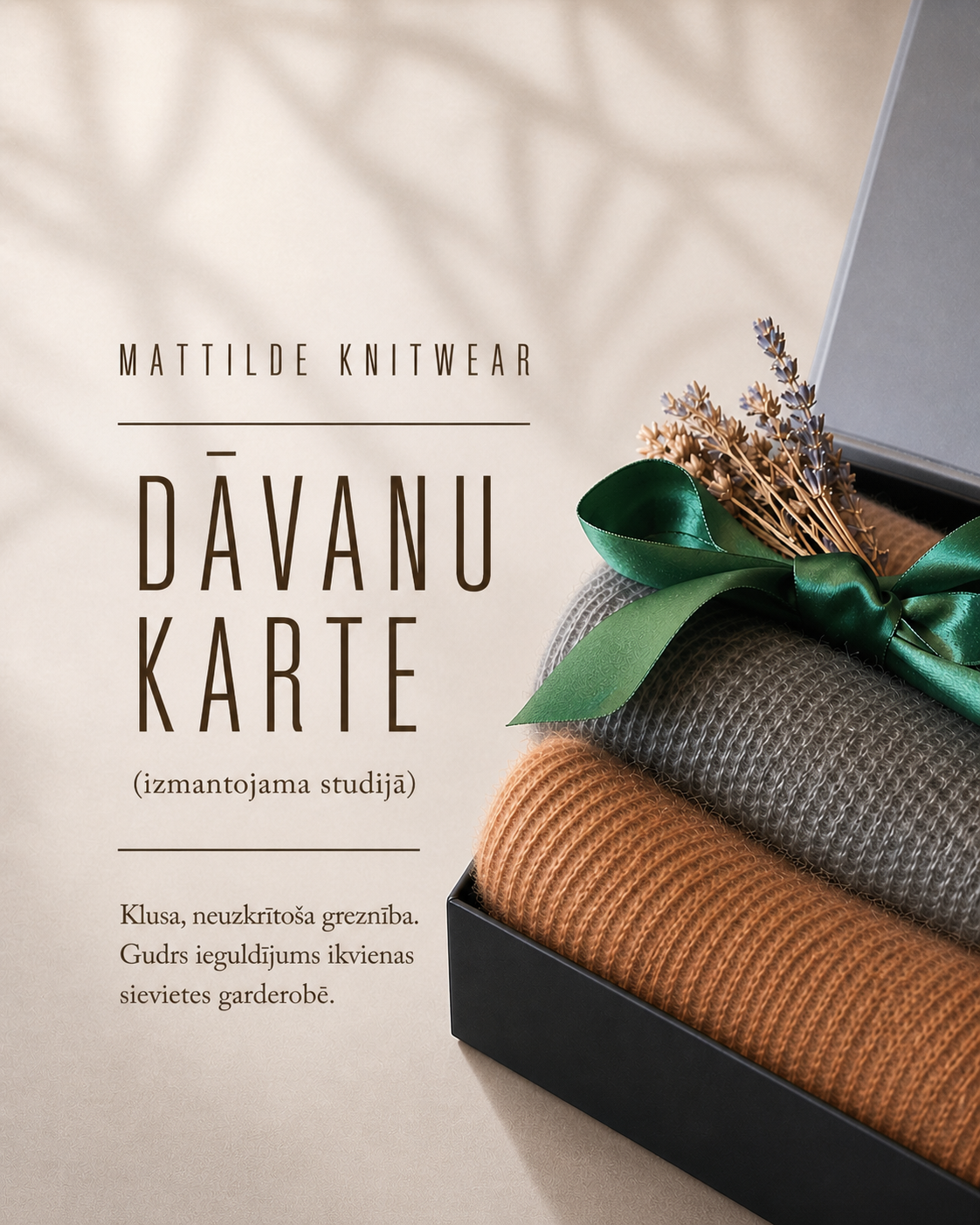 Gift Card for Handmade Knitwear | Mattilde