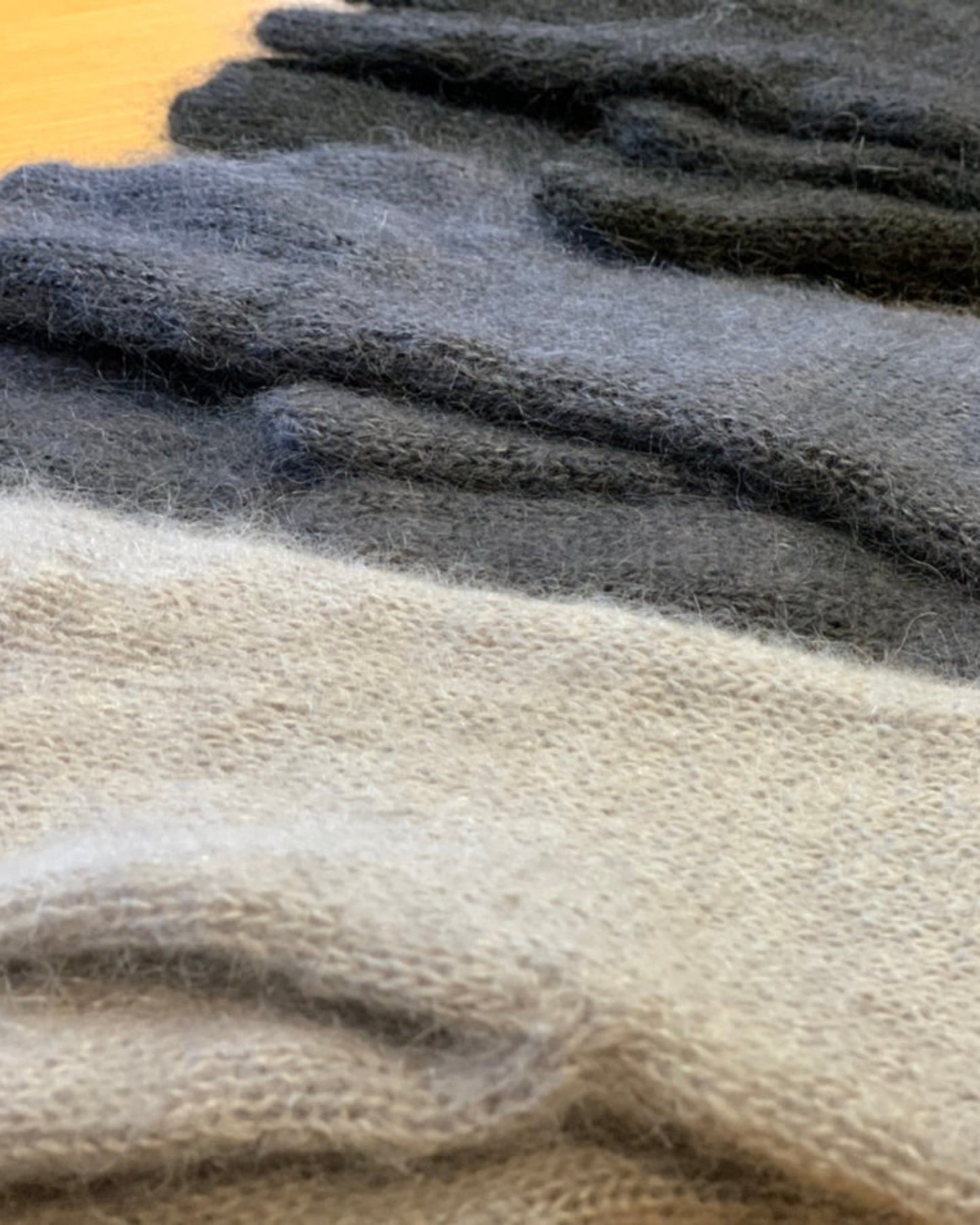 Kid Mohair & Silk Long Gloves