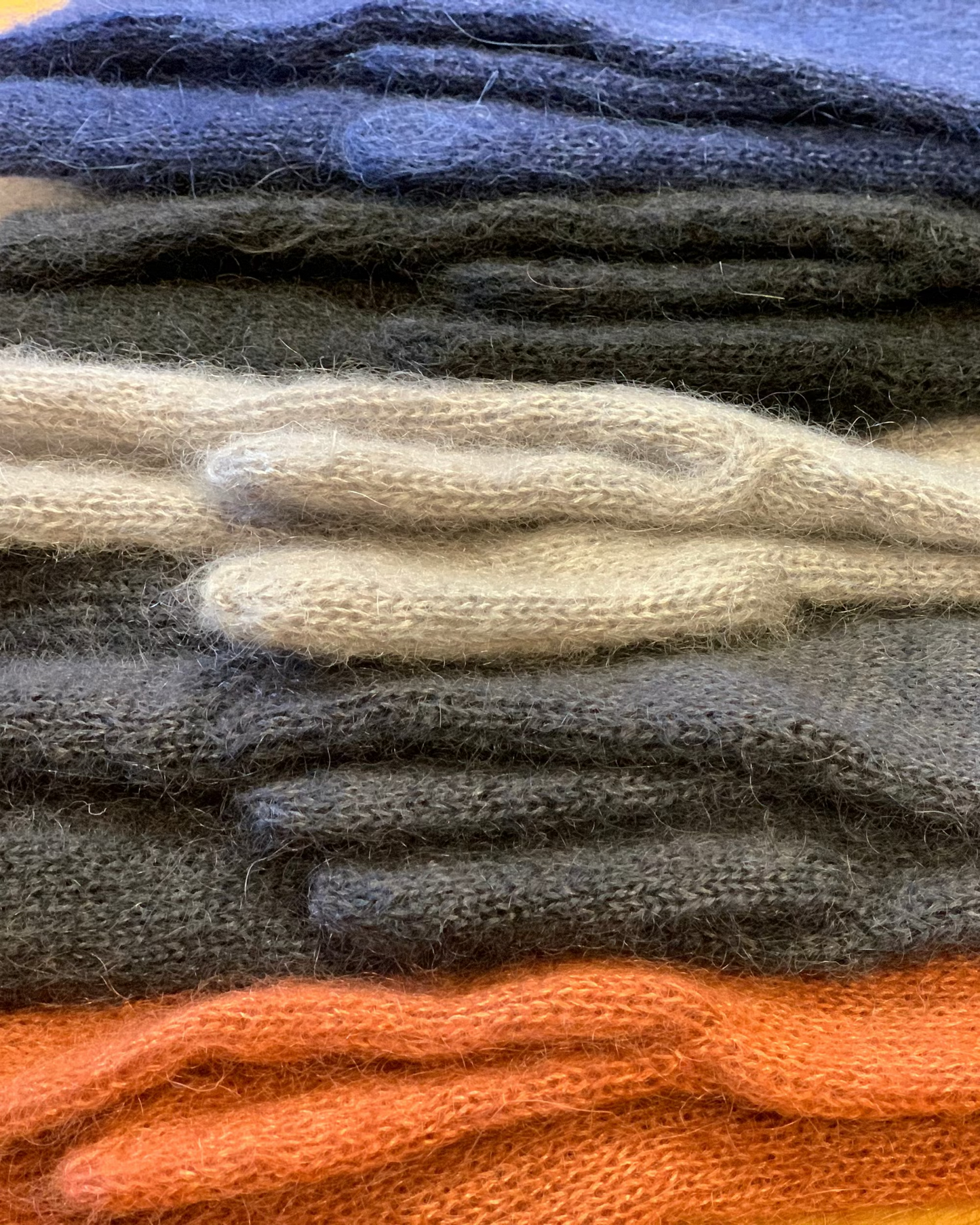 Kid Mohair & Silk Gloves