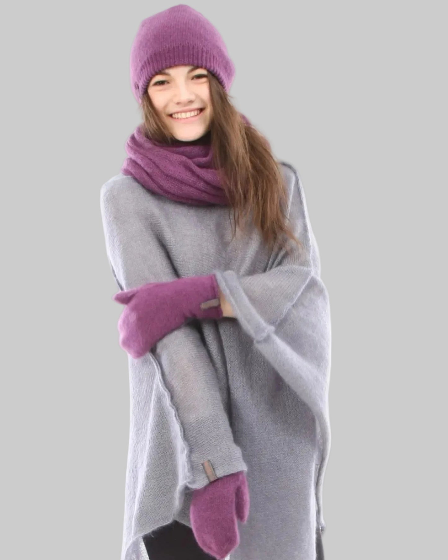 Luxury handmade mittens for colder days