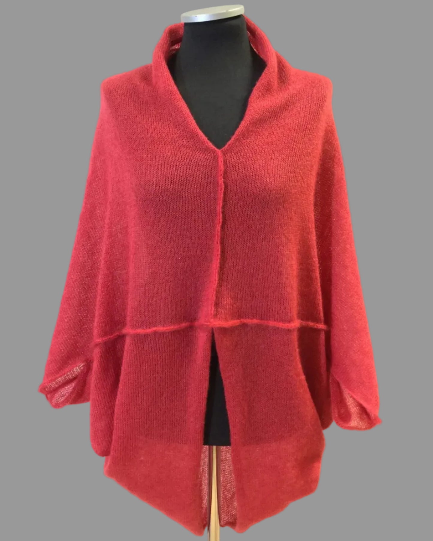 Kid Mohair & Silk Envelope Sweater