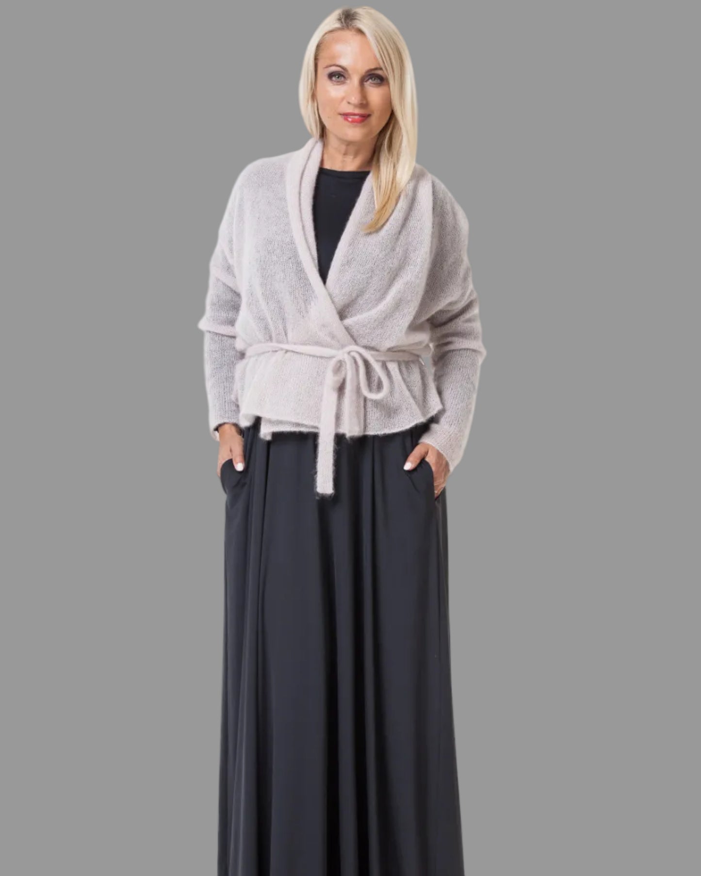 Luxury handmade short cardigan for women