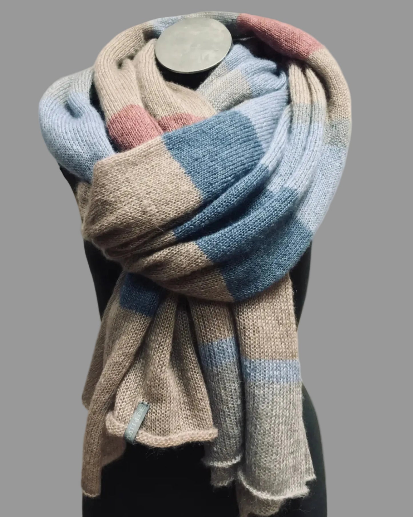 Kid Mohair & Silk Classic Scarf - Multicolor