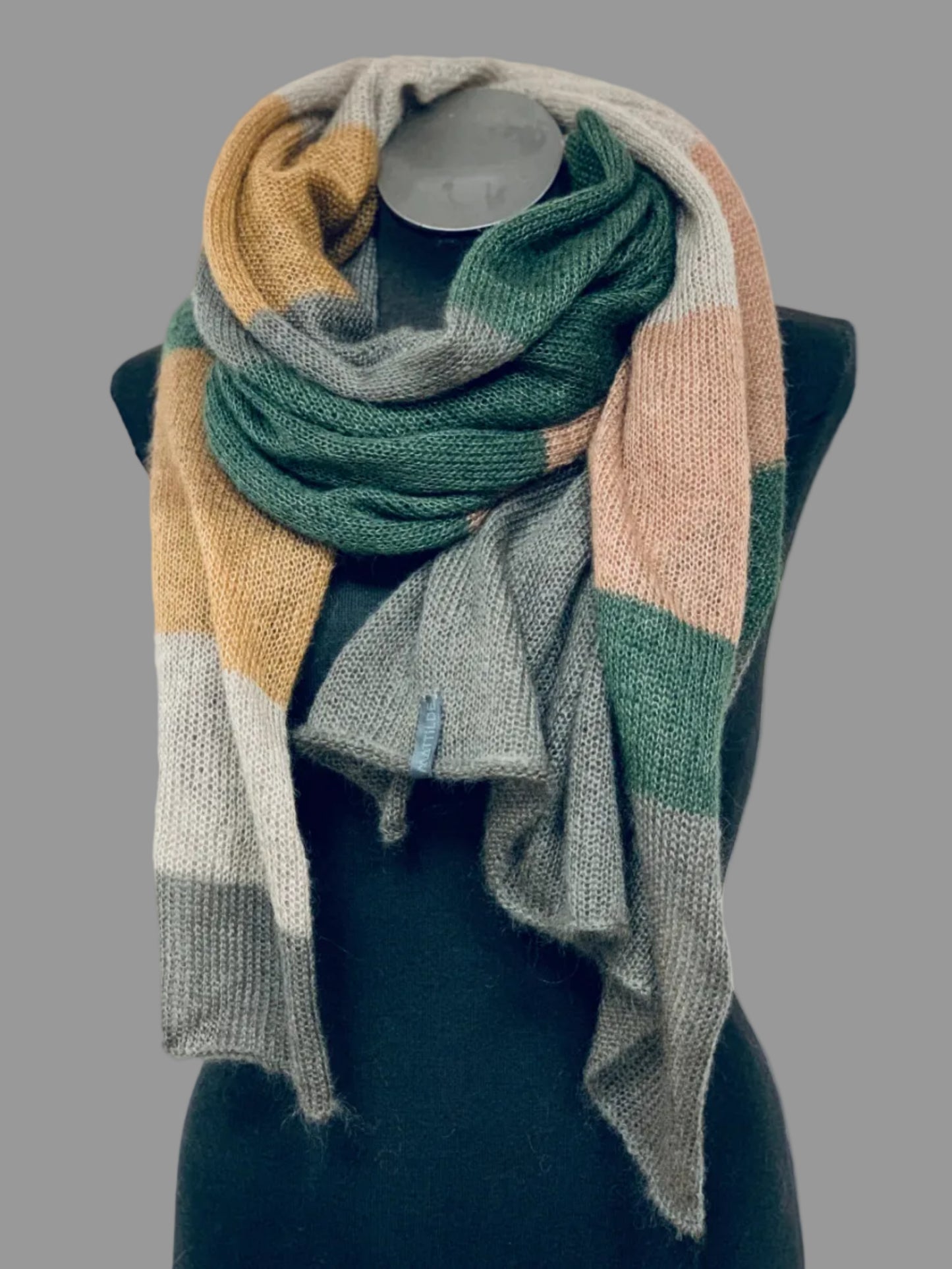 Kid Mohair & Silk Classic Scarf - Multicolor