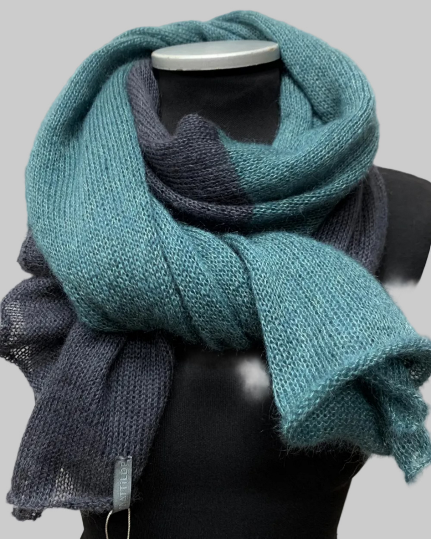 Kid Mohair & Silk Classic Scarf Two Colors