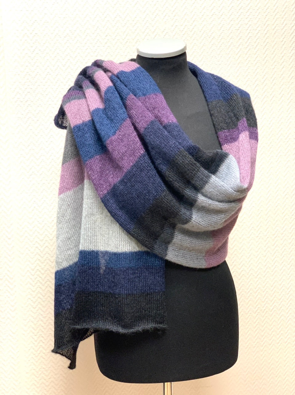 Kid Mohair & Silk Classic Scarf - Multicolor