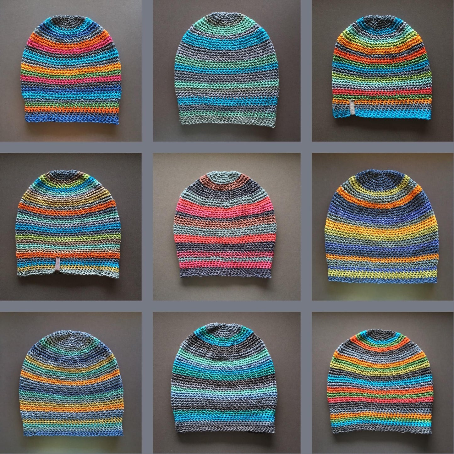 Cotton Multicolour Beanie