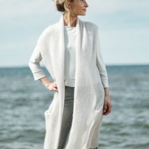 Long Vest with Pockets