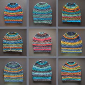 Multicolour Cotton Beanie