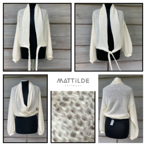 Shortest Cardigan Balloon Sleeves